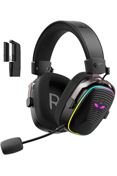 Havit Gamenote Huaxu-X4 Gaming Mikrofonlu Oyuncu Kulaklığı 4 Modlu (BT, 2.4Gh...