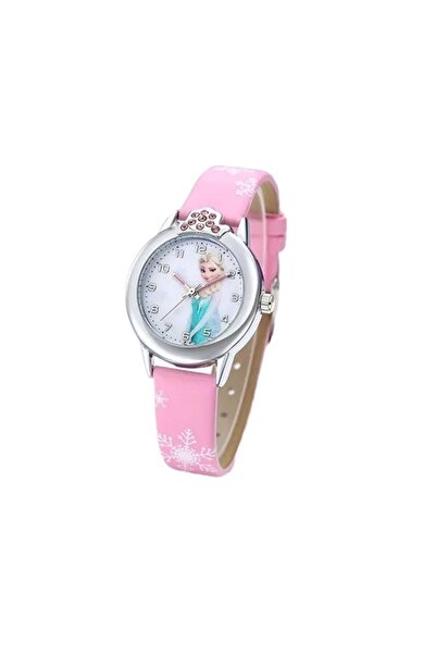 Disney Ceas pentru copii Frozen Elsa, roz