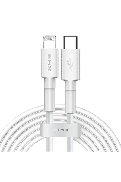 Baseus BMX MFi PD Καλώδιο Type-C σε Lightning 18W 1.8μ Λευκό
