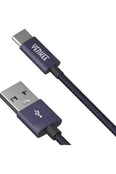Yenkee Καλώδιο Δεδομένων USB/Type-C 1μ Μπλε