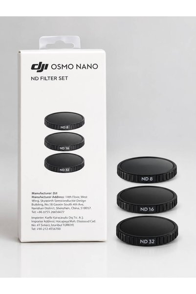 DJI OSMO NANO ND FİLTRE SETİ 8-16-32