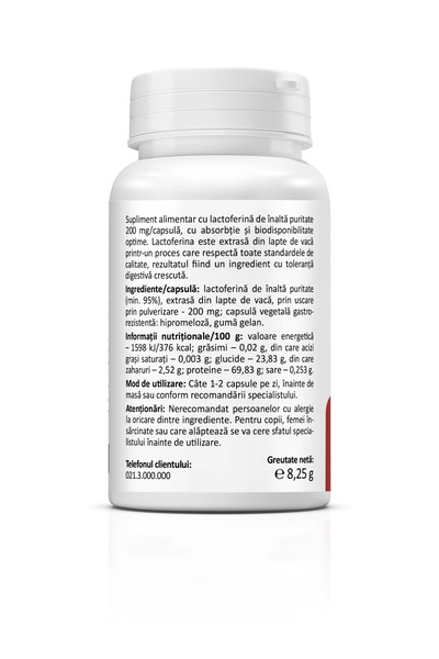 ZENYTH Lactoferrină 200 mg, 30 capsule
