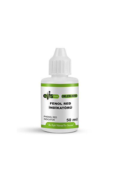Fenol Red İndikatör Solüsyonu - 50 mL