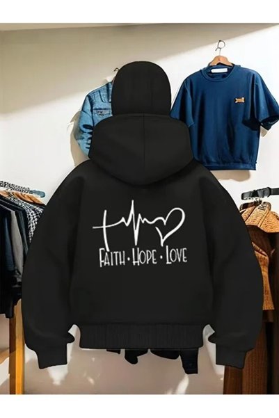 OPPPSSS Hanorac unisex Ninja cu mască de zăpadă Cardigan din lână groasă cu 2...