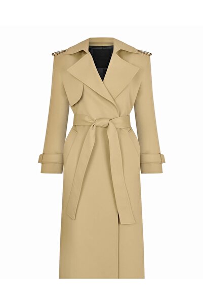 LE TOMAS MILFORD LONG COAT BEIGE