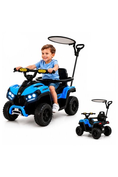 INVINCIO Μικρός Πρωταθλητής OffRoad 2-σε-1 ATV με λαβή ώθησης για παιδιά, 2-7...