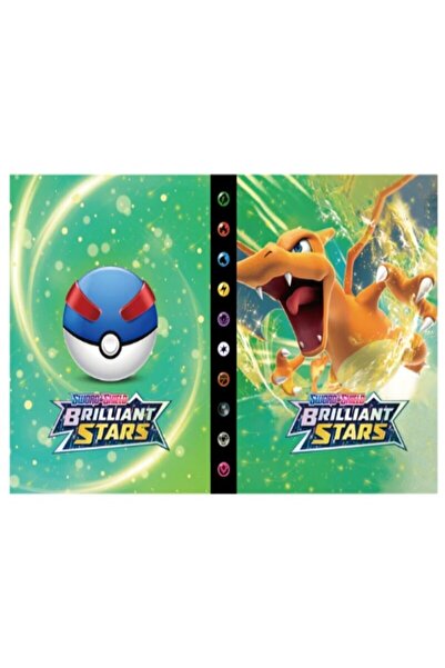 Pokémon Album Pokemon Charizard Briliant Stars, pentru 240 cartonase, 19 x 14...