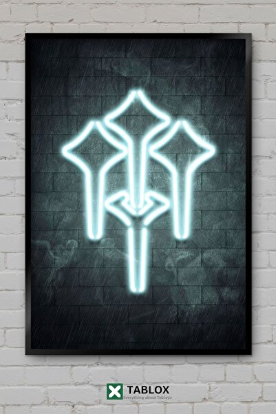 tablomaxtbx Final Fantasy Xiv Sage Neon Character Art Wall Decor Frame Look D...