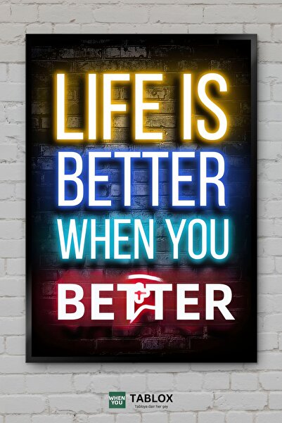 tablomaxtbx Gamer Life Quote Poster artistic pentru jucători, tablou decorati...