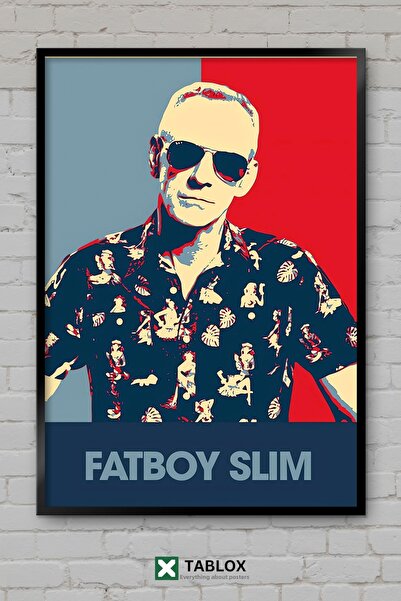 tablomaxtbx Fatboy Slim Dj Producer Scenă de muzică electronică Tablou decora...