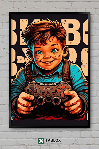 tablomaxtbx Poster Gamera Kaiju Film Tutus, tablou decorativ înrămat din MDF