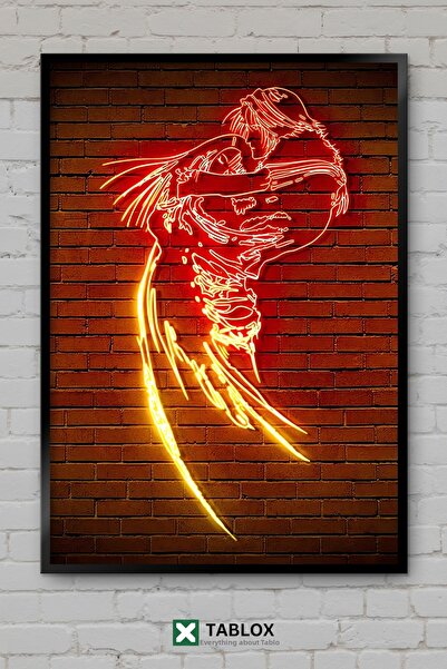 tablomaxtbx Final Fantasy VIII Neon Game Art Αφίσα Διακόσμηση Τοίχου Πλαίσιο ...