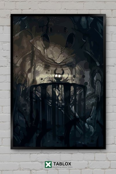 tablomaxtbx Hollow Knight Knight of the Dark Fantastic Game Frame View Decora...