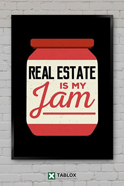tablomaxtbx Funny Real Estate Real Estate Humorous Art Poster Wall Decor Fram...