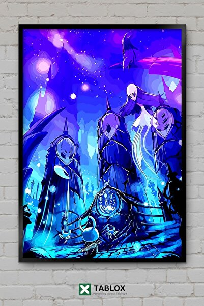 tablomaxtbx Hollow Knight Fantasy Φανταστικό παιχνίδι με σκοτεινό πλαίσιο, δι...