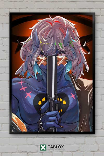 tablomaxtbx Poster pentru jocul de luptă Guilty Gear Strive, tablou decorativ...