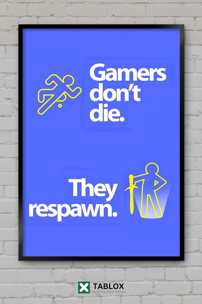 tablomaxtbx Gaming Game Gamers Oyunculari Dont Die Imortal Frame Looking Deco...