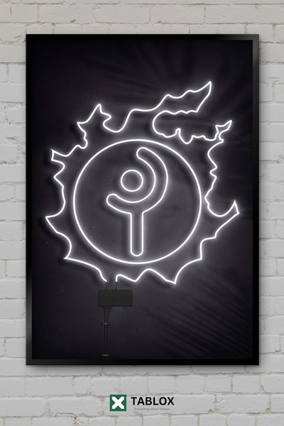 tablomaxtbx Final Fantasy XIV White Mage Whm Neon Art Decor de perete Tablou ...