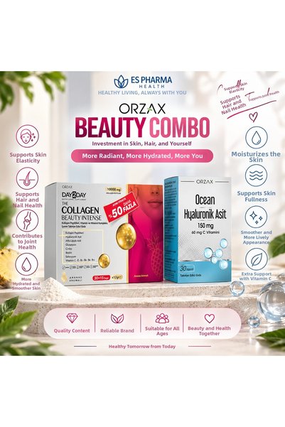 DAY2DAY Collagen Beauty Intense + Ocean Hyaluronic Acid Set of 2