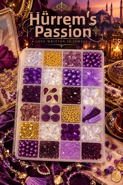 By MO Accessories Pasiunea lui Hürrem 👑   Set de 24 de compartimente pentru ...