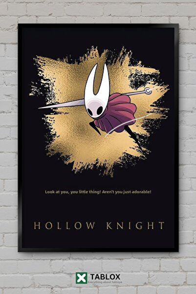 tablomaxtbx Hollow Knight Knight of the Dark Fantastic Game Frame View Decora...