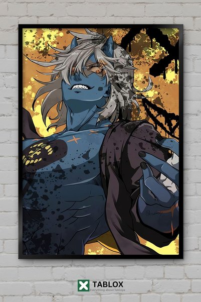 tablomaxtbx Poster pentru jocul de luptă Guilty Gear Strive, tablou decorativ...