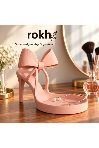 ROKH 👠   Shoe-Shaped Jewelry Organizer |   Stylish Decorative Decoration |