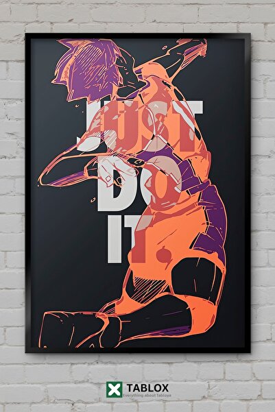tablomaxtbx Haikyuu Volei Anime Manga Sport Poster japonez înrămat Pictură de...