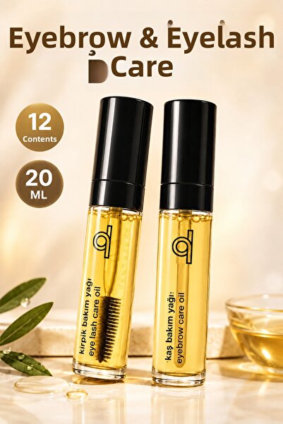 Quality Life Eyebrow and Eyelash Serum 12 Actives 20 ml - Nourishing and Lengthening Care Oil Strengthening Extension