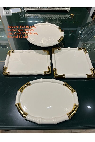P&ORA PREMIUM KITCHEN PRODUCTS Mk Gold 4-Piece Presentation Service Set