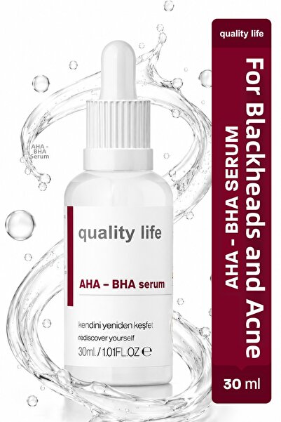 Quality Life مصل أها بها لتجديد لون البشرة وتسوية لونها وتقشيرها باللون الأحم...