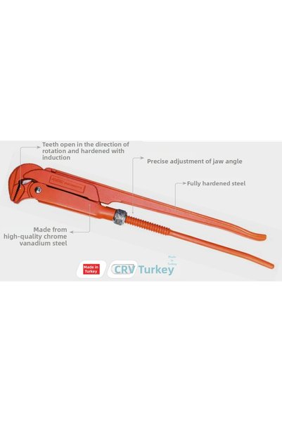 Rico 002-Kk4003 1 Inch Pipe Wrench - 1 Piece