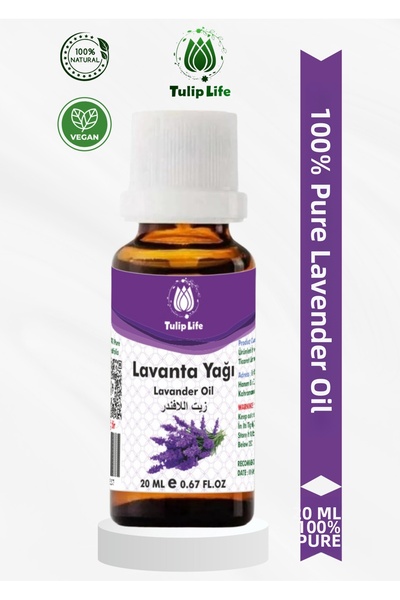 Tuliplifeoffical زيت اللافندر العطري النقي والطبيعي 100% (زيت اللافندر العطري...