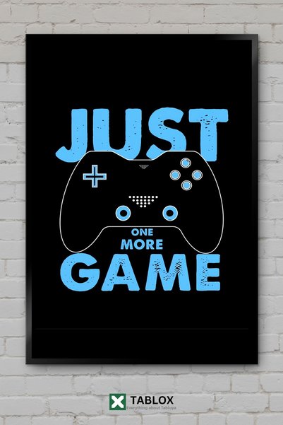 tablomaxtbx Gaming Game Video Art Art Gamer Αφίσα με κορνίζα Διακοσμητικός πί...