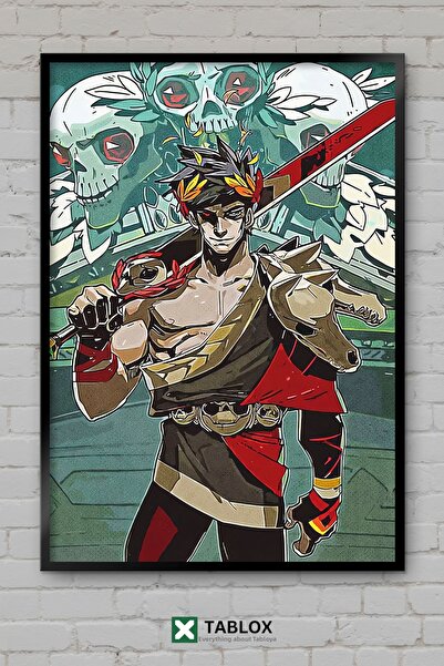 tablomaxtbx Hades Zagreus Personaj din mitologia greacă Joc RPG Poster cu asp...