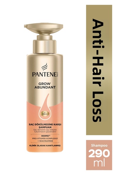 Pantene Grow Abundant Anti-Hair Loss Shampoo Containing Pro-Vitamin Complex +...