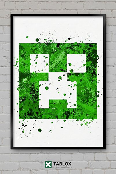tablomaxtbx Poster cu personaj verde Green Exploder, tablou decorativ înrămat...