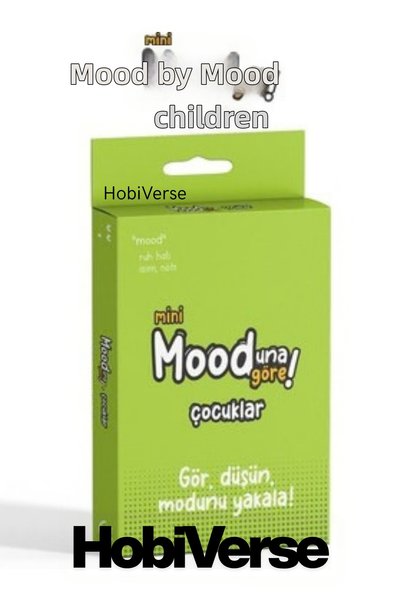 Hobiverse Fun Hobby Card Game for Children +4 Years Old According to Mooduna