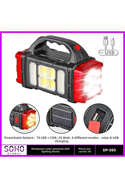 ArkhenX Solar Powered Solar Camping Lantern