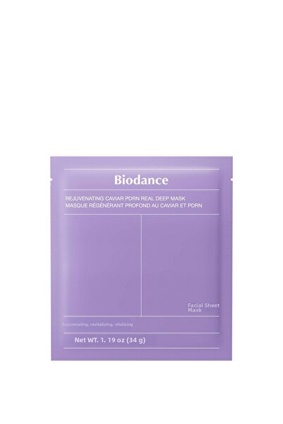 Biodance قناع الوجه المرطب بالكافيار PDRN Real Deep لتجديد البشرة الجافة