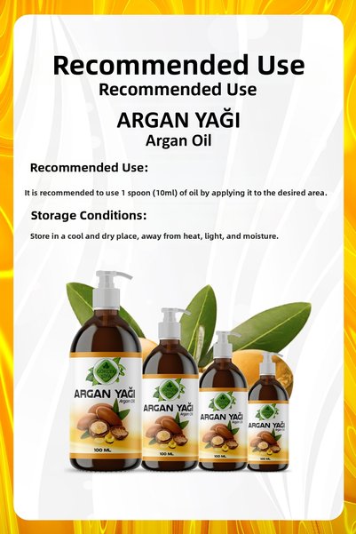 Gökçek Şifa Argan Oil 100 ml.