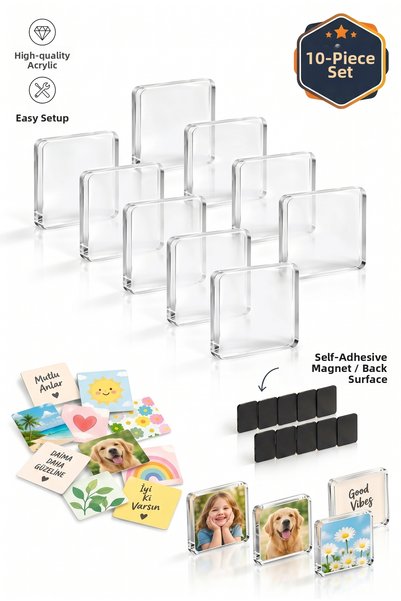 kalıcı anlar DIY Magnet Set