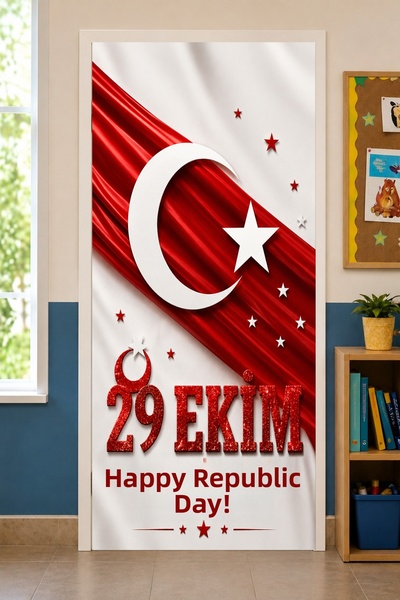PROMISEBACKDROP2 Ελαστικά καλύμματα πόρτας για σχολικές τάξεις, Εορτασμός της...