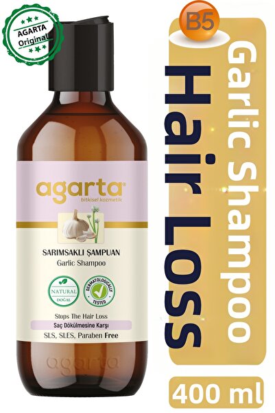 Agarta Natural Shampoo Garlic 400 ml