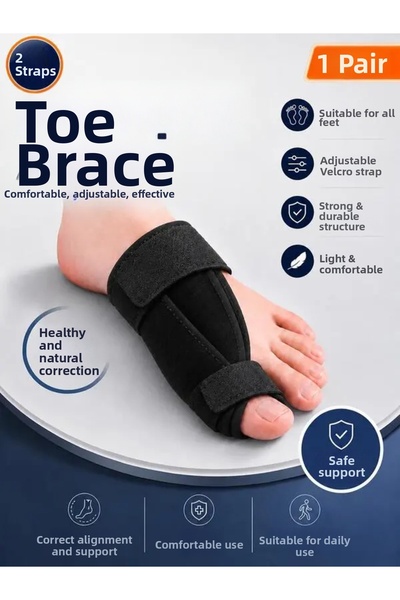 Ankaflex 1 Pair Foot Splint Medical Hallux Valgus Night Thumb Splint Foot Thu...