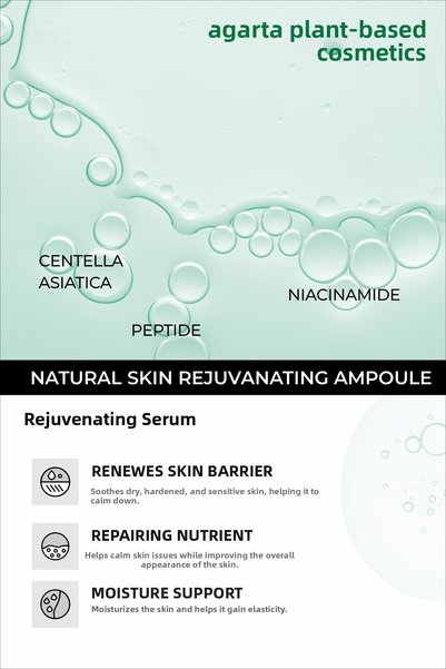 Agarta Natural Skin Rejuvanating Ampoule Renewing Serum 50 ml