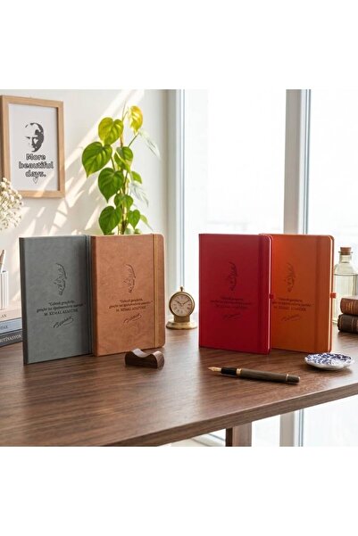Adalinhome Cadou de Ziua Profesorului cu design special, copertă din piele te...