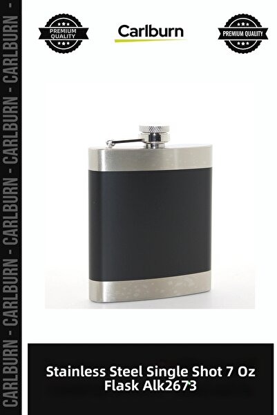 Carlburn Special Production Gift Pocket Accessory Stainless Steel Single 7 oz...