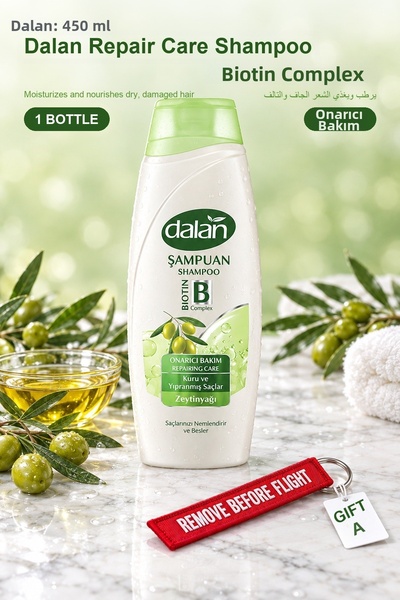 Dalan Repair Care Shampoo 450 ml X 1 Bottle