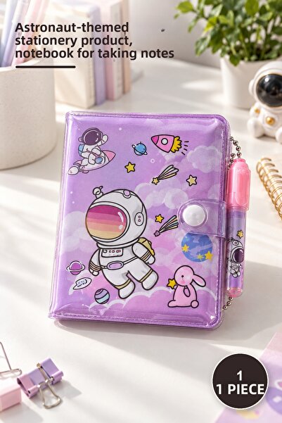 Yenilig 1 Astronaut Notepad – Astronaut-Themed Stationery Product, Notebook f...